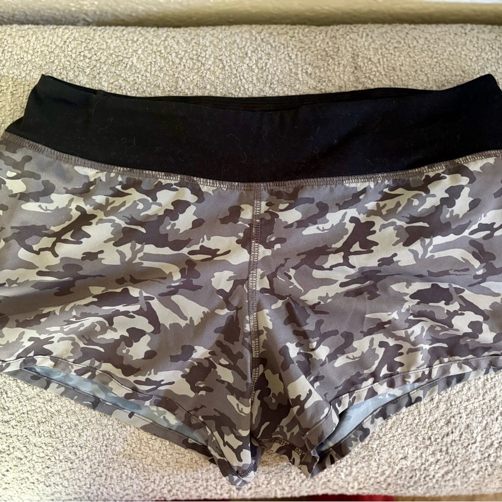 Rabbit CMIFC 2.5” Camo Athletic Shorts with Black Waistband